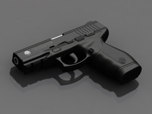 taurus pt 24-7pistol 3D-Modell