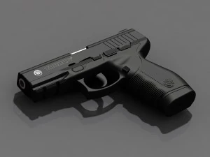 taurus pt 24-7pistol 3D Model