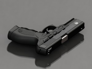 taurus pt 24-7pistol 3D-Modell