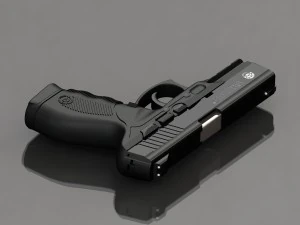 taurus pt 24-7pistol 3D Model