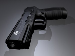 taurus pt 24-7pistol 3D-Modell