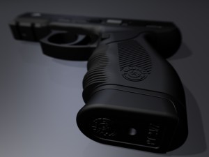 taurus pt 24-7pistol 3D-Modell