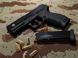 taurus pt 24-7pistol 3D-Modell