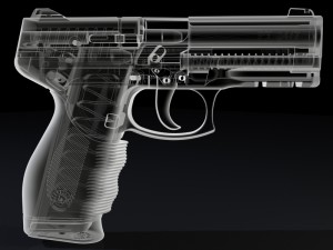 taurus pt 24-7pistol 3D-Modell
