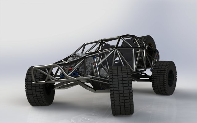 rally fighter killer concept 3D Model .c4d .max .obj .3ds .fbx .stl .blend 