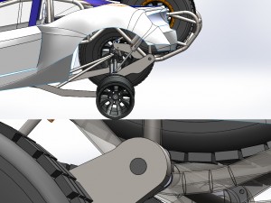 rally fighter killer concept 3D Model