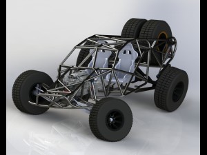 rally fighter killer concept 3D Model