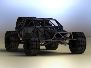rally fighter killer concept 3D Model