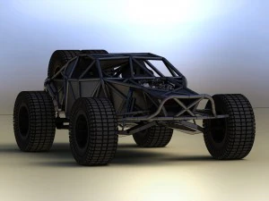 rally fighter killer concept 3D Model