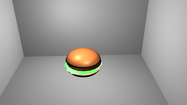 hamburger 3D Model .c4d .max .obj .3ds .fbx .stl .blend 