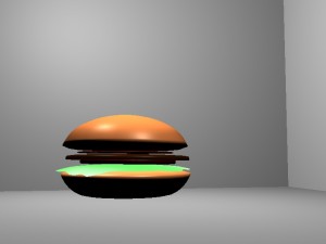 hamburger 3D Model