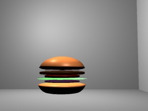 hamburger 3D Model