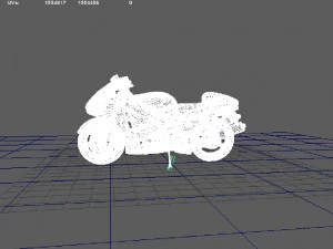 ferrari motorcycle 3D Model