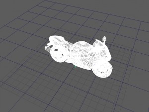 ferrari motorcycle 3D Модель