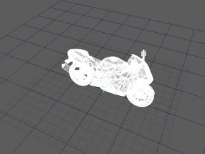 ferrari motorcycle 3D Model