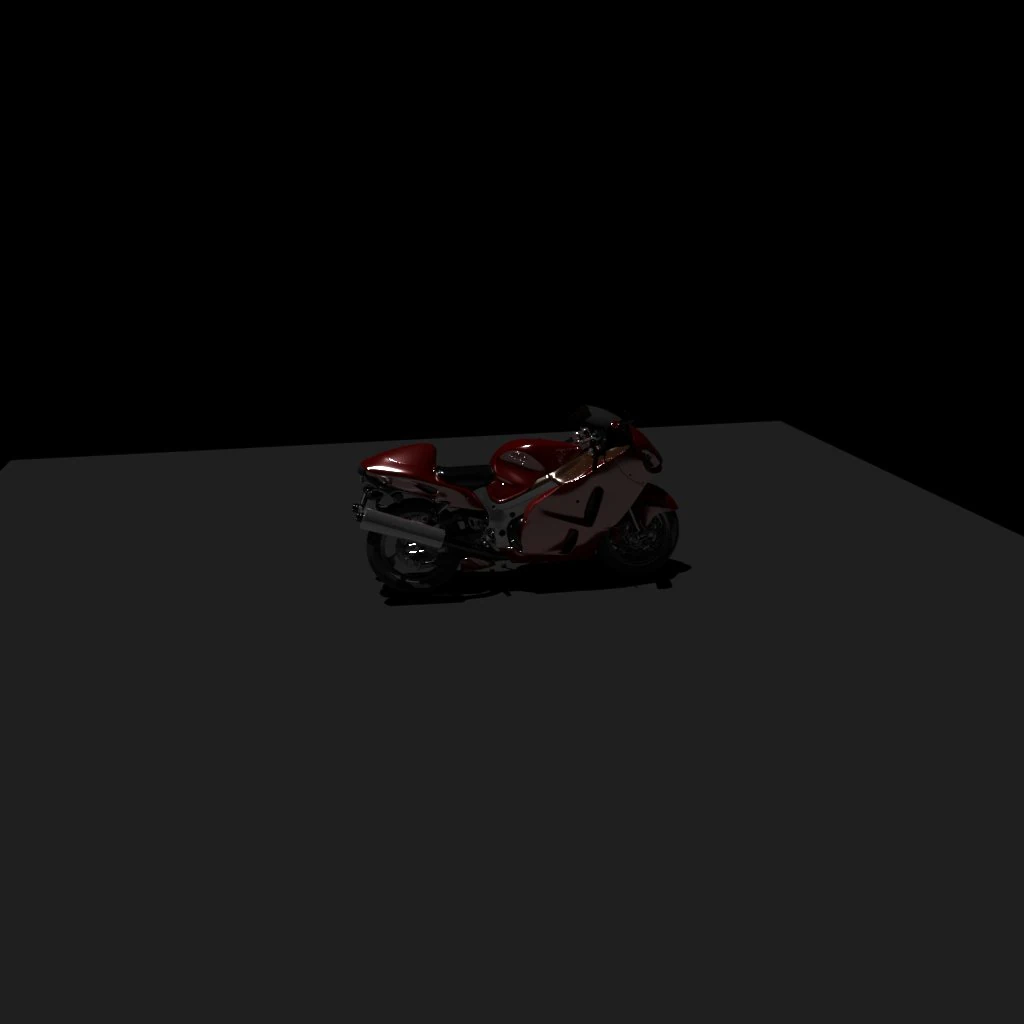 ferrari motorcycle 3D Model .c4d .max .obj .3ds .fbx .stl .blend 