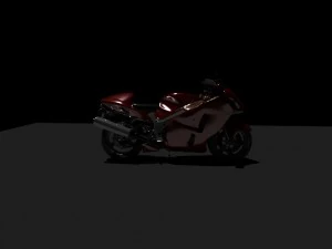 ferrari motorcycle 3D Model