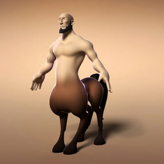 centauro Modello 3D .c4d .max .obj .3ds .fbx .stl .blend 