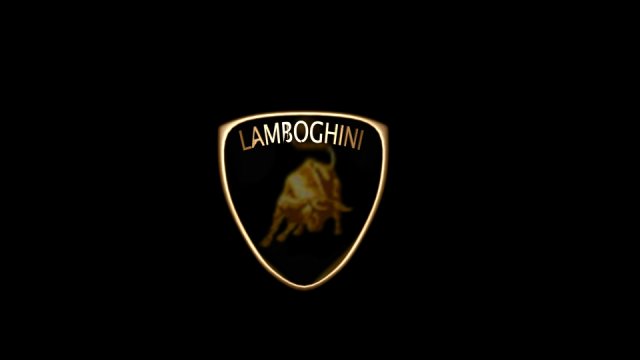 lamborghini logo 3Dモデル .c4d .max .obj .3ds .fbx .stl .blend 
