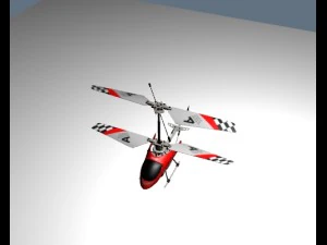 RC 헬리콥터 3D 모델