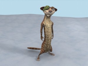 buck ice age 3D 모델