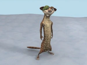 buck ice age 3D Model
