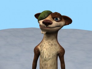 buck ice age 3D 모델