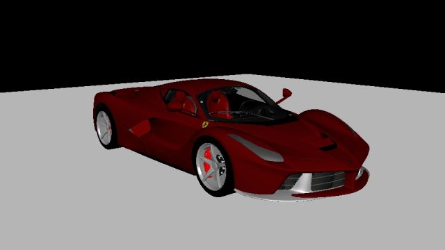 ferrari la ferrari Modello 3D .c4d .max .obj .3ds .fbx .stl .blend 