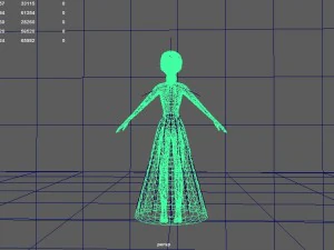 disney anna frozen 3D Model