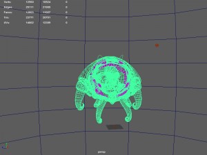 alien robot 3D Model