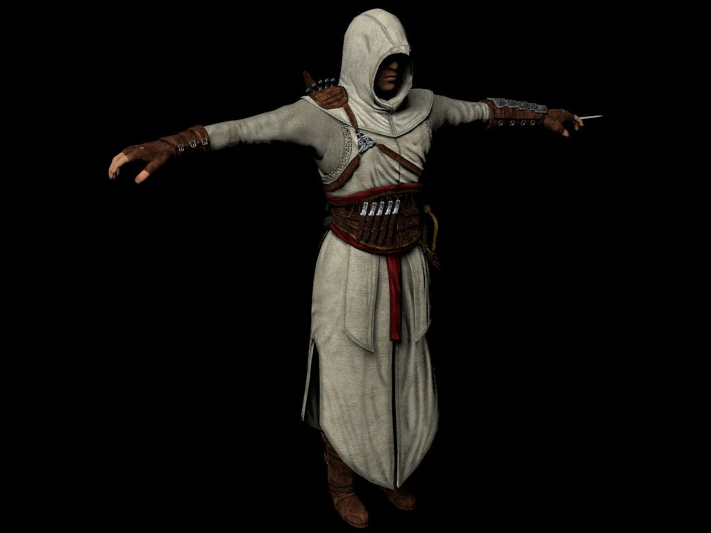 assissans creed altiar 3D Model .c4d .max .obj .3ds .fbx .stl .blend