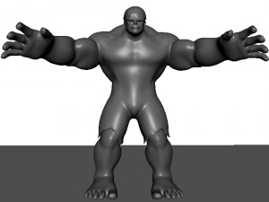 hulk Model 3D