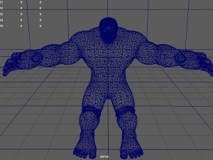 hulk Model 3D