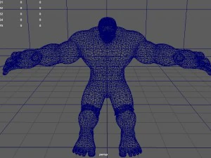 hulk 3D Model