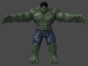 hulk 3D-Modell