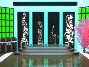 tv studio classic vray cinema 4d 3D Модель