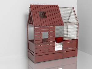 childrens bed 3D Модель