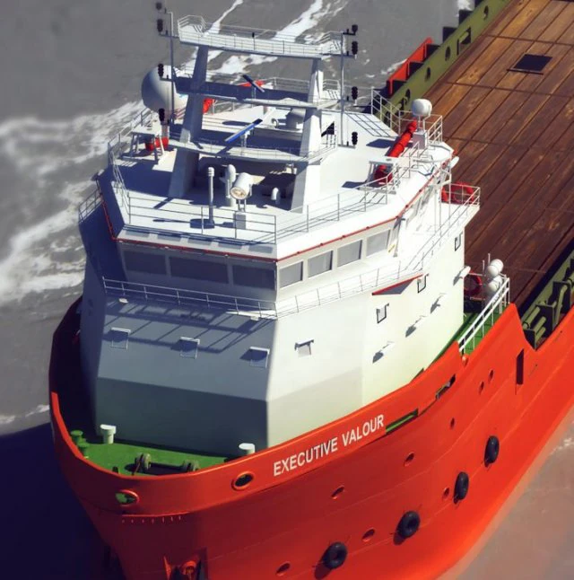 navio porta-cont&ecirc;ineres Modelo 3D .c4d .max .obj .3ds .fbx .stl .blend 