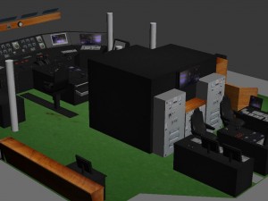 container ship 3Dモデル