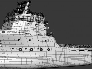 container ship 3Dモデル