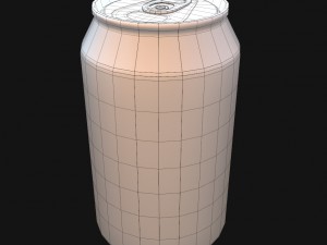 diet soda can Modelo 3D