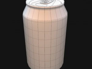 diet soda can 3D Model