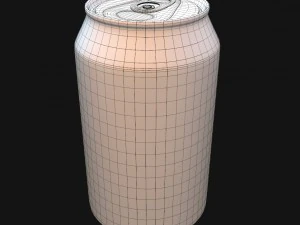 diet soda can 3D Model