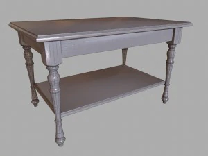 table wooden 3D Model
