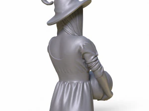 halloween girl 3D Model