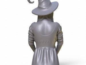 halloween girl 3D Model