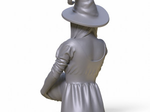 halloween girl 3D Model