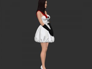 snowman cute Modello di stampa 3D