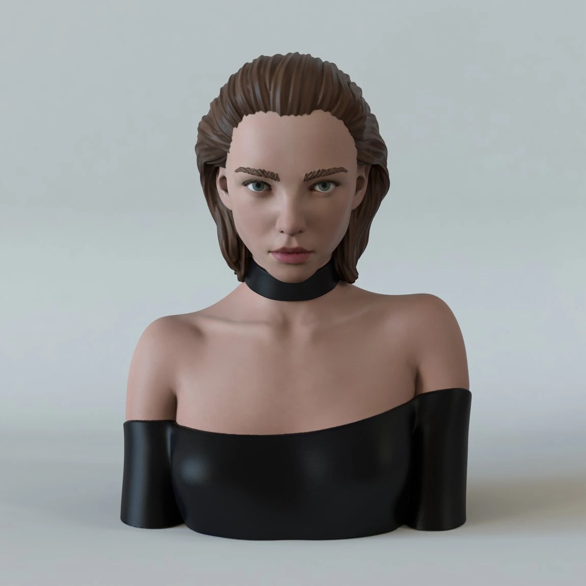 girl a 3D Print Model .c4d .max .obj .3ds .fbx .stl .blend 