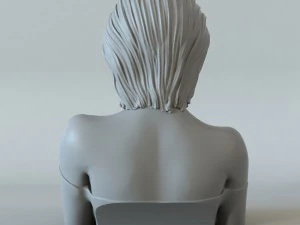 girl a 3D Print Model